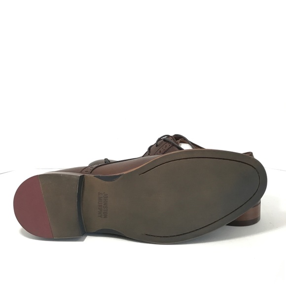 NIB!! J&M Conrad Plain Toe Mahogany Calfskin - Picture 4 of 5